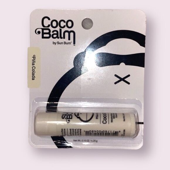 Coco Balm by Sun Bum Pina Colada Aloe & Coconut Oil Moisturizing Lip Balm - Picture 1 of 6